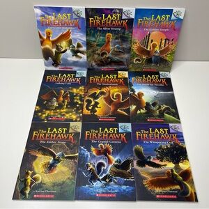 The Last Firehawk Series #1-9 Paperback Set of Chapter Books By Katrina Charman